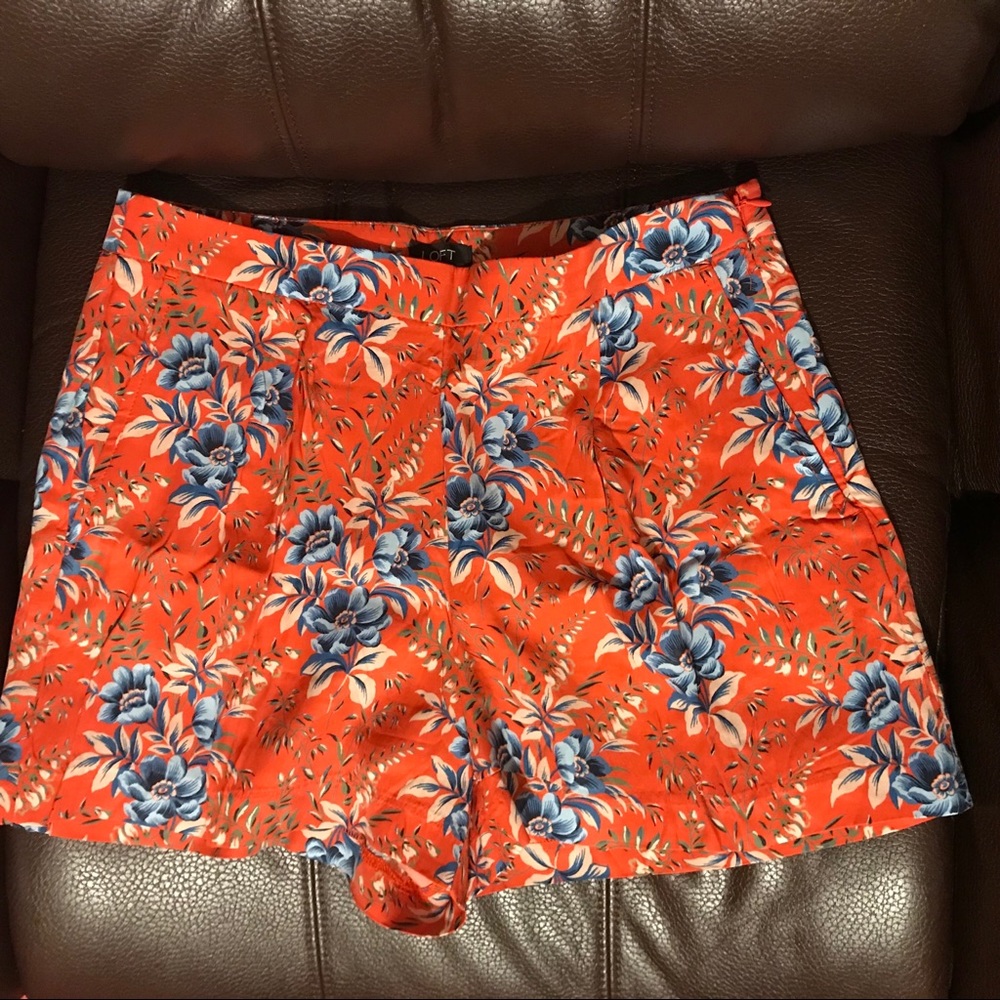 Loft tropical shorts